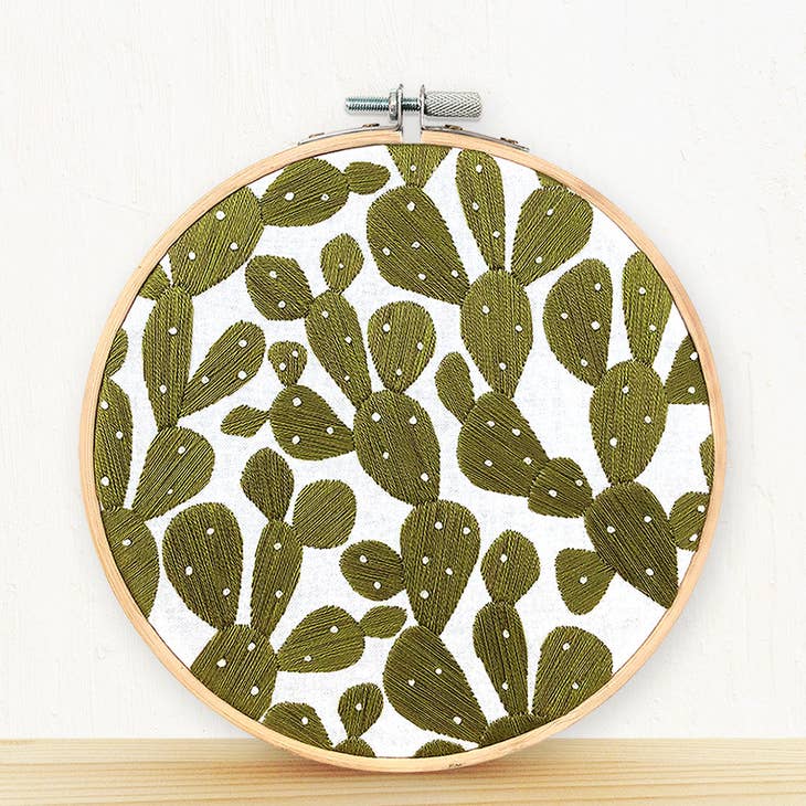 Embroidery Kit - Prickly Pears
