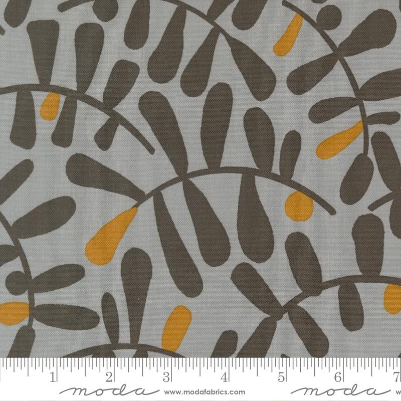 Printed Cotton Poplin - Mira - Calm - Light Grey