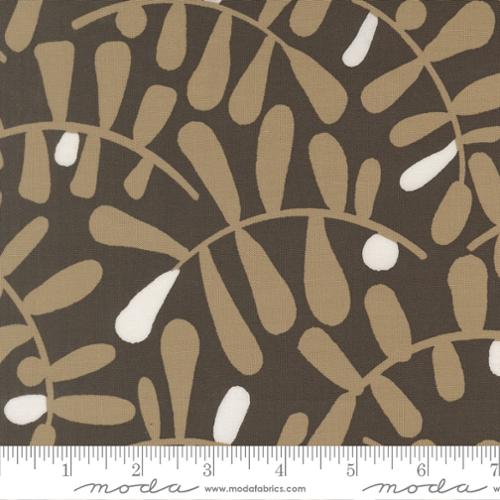 Printed Cotton Poplin - Mira - Calm - Charcoal