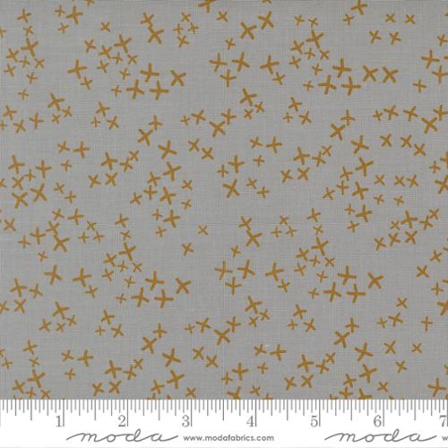 Printed Cotton Poplin - Mira - Realm - Light Grey