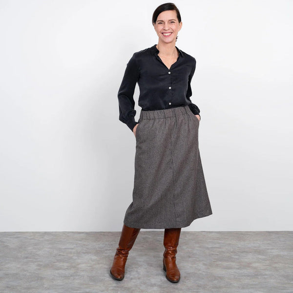 The Assembly Line - A-Line Midi Skirt