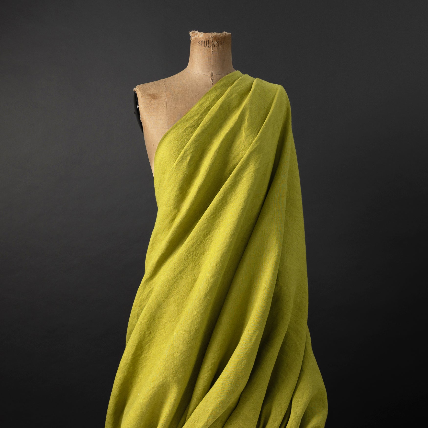 European Washed Linen - Avocado