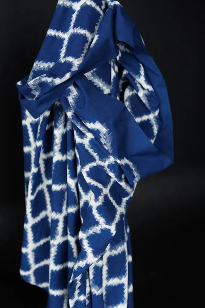 Merchant & Mills Ink Indian Ikat Cotton