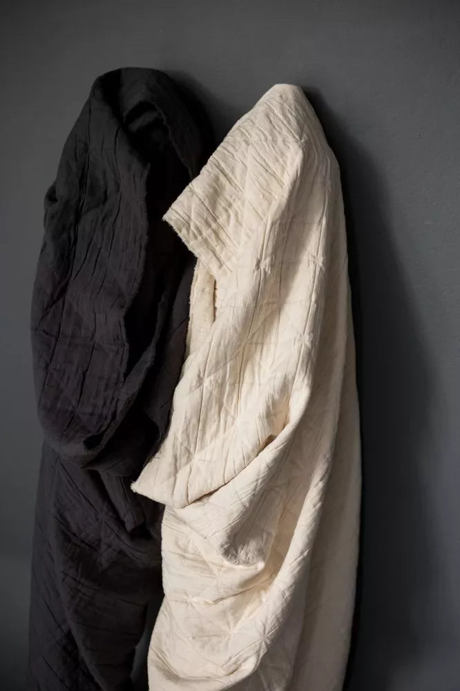 Merchant & Mills - Quilted Jacquard Cotton - Ecru