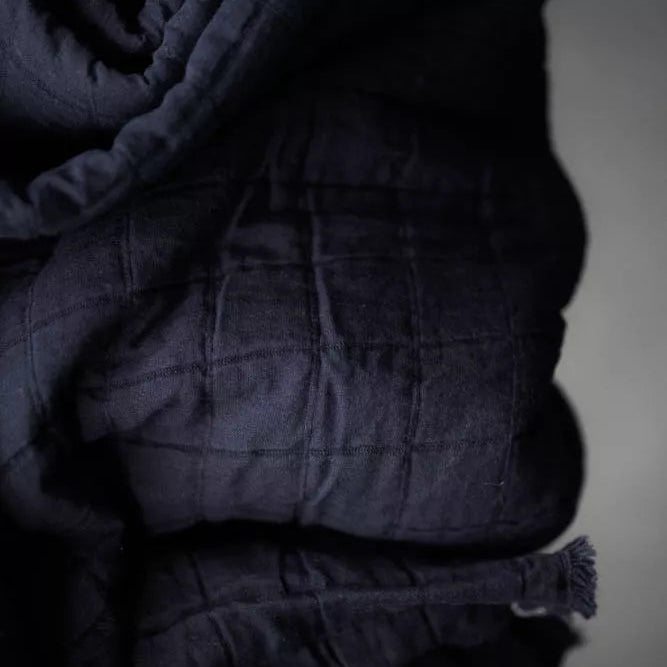 Merchant & Mills - Quilted Jacquard Cotton - Quink