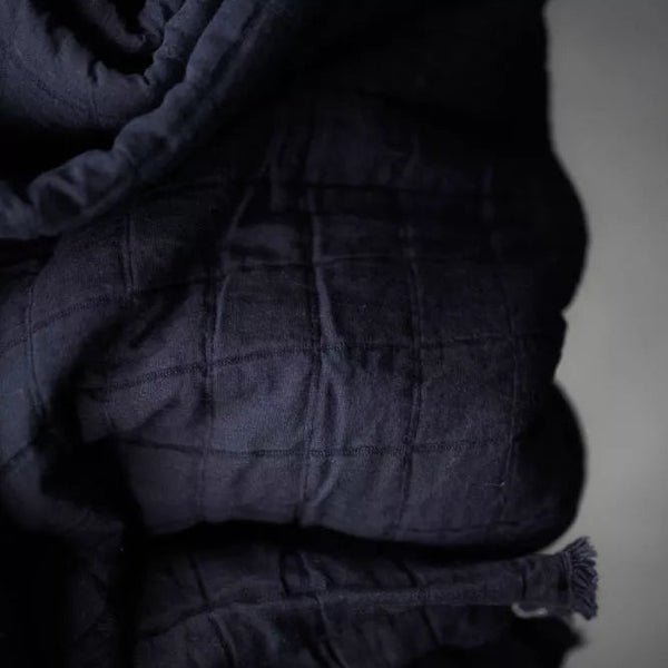 Merchant & Mills - Quilted Jacquard Cotton - Quink