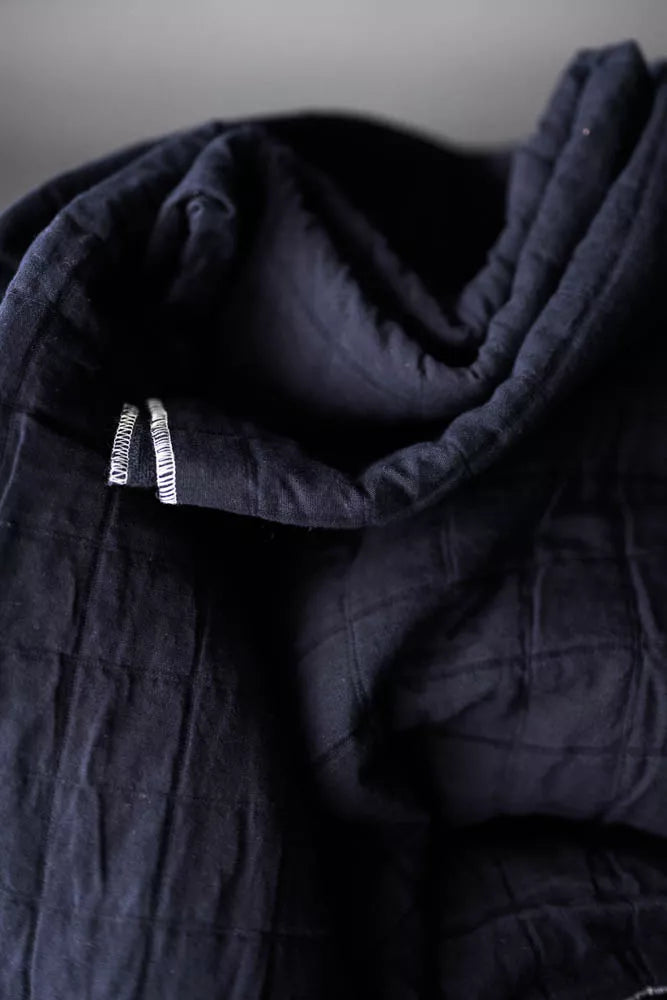 Merchant & Mills - Quilted Jacquard Cotton - Quink