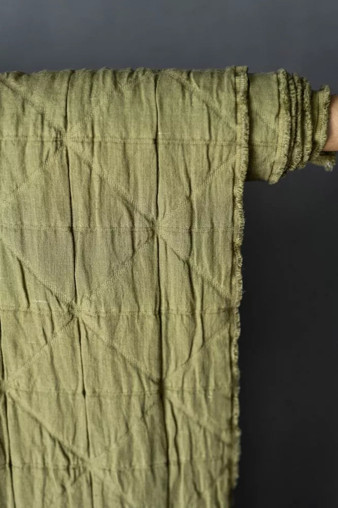 Merchant & Mills - Quilted Jacquard Cotton - Rushes