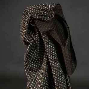 Merchant & Mills Japanese Piccolino Print - Dark Chocolate