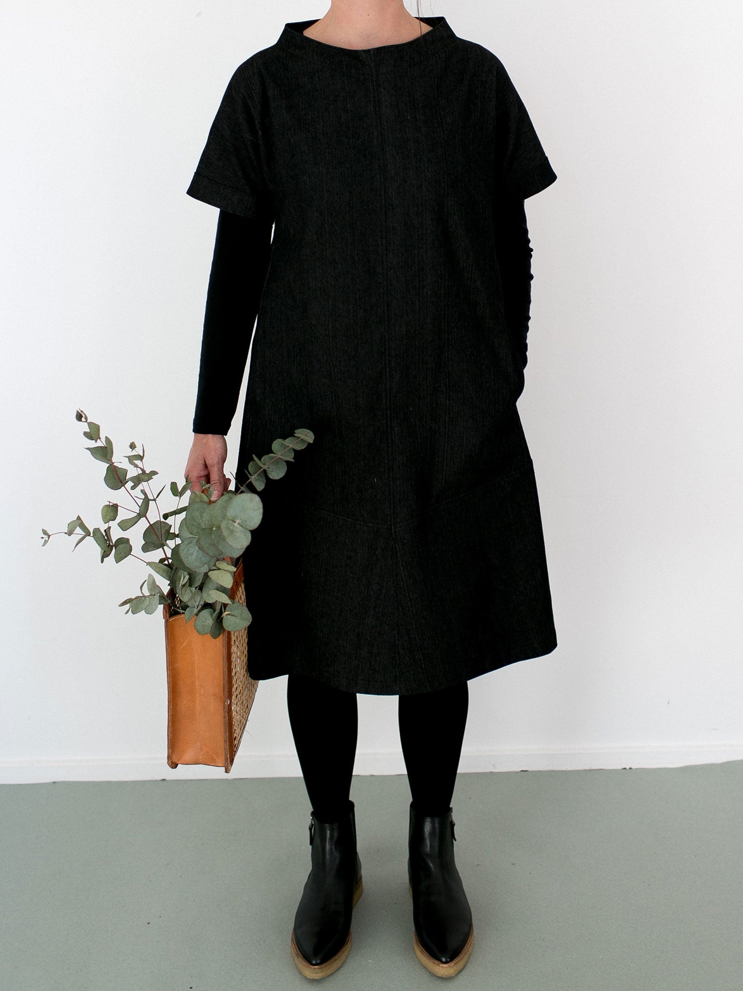 The Assembly Line - Cap Sleeve Dress