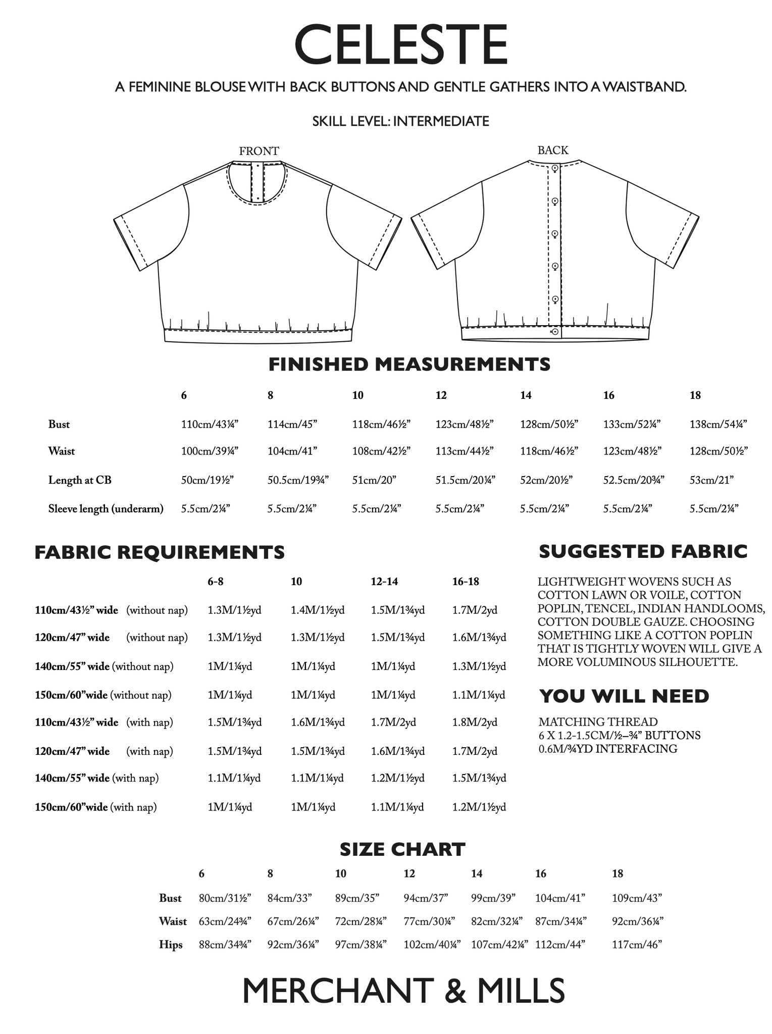 Merchant & Mills - Celeste