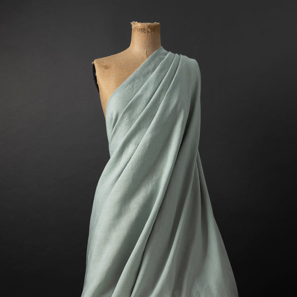 European Washed Linen - Chalk Blue