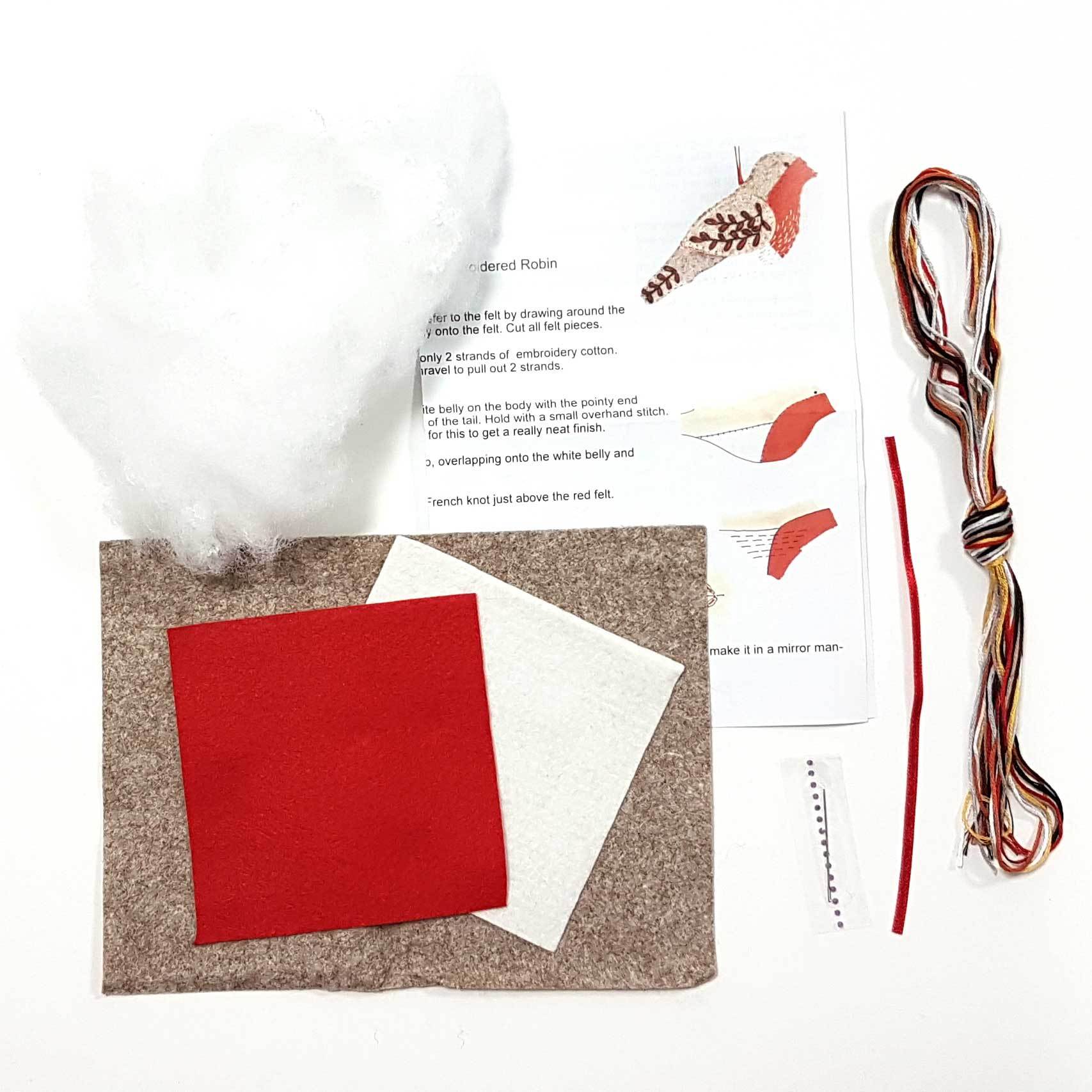 Felt Craft Kit - Robin