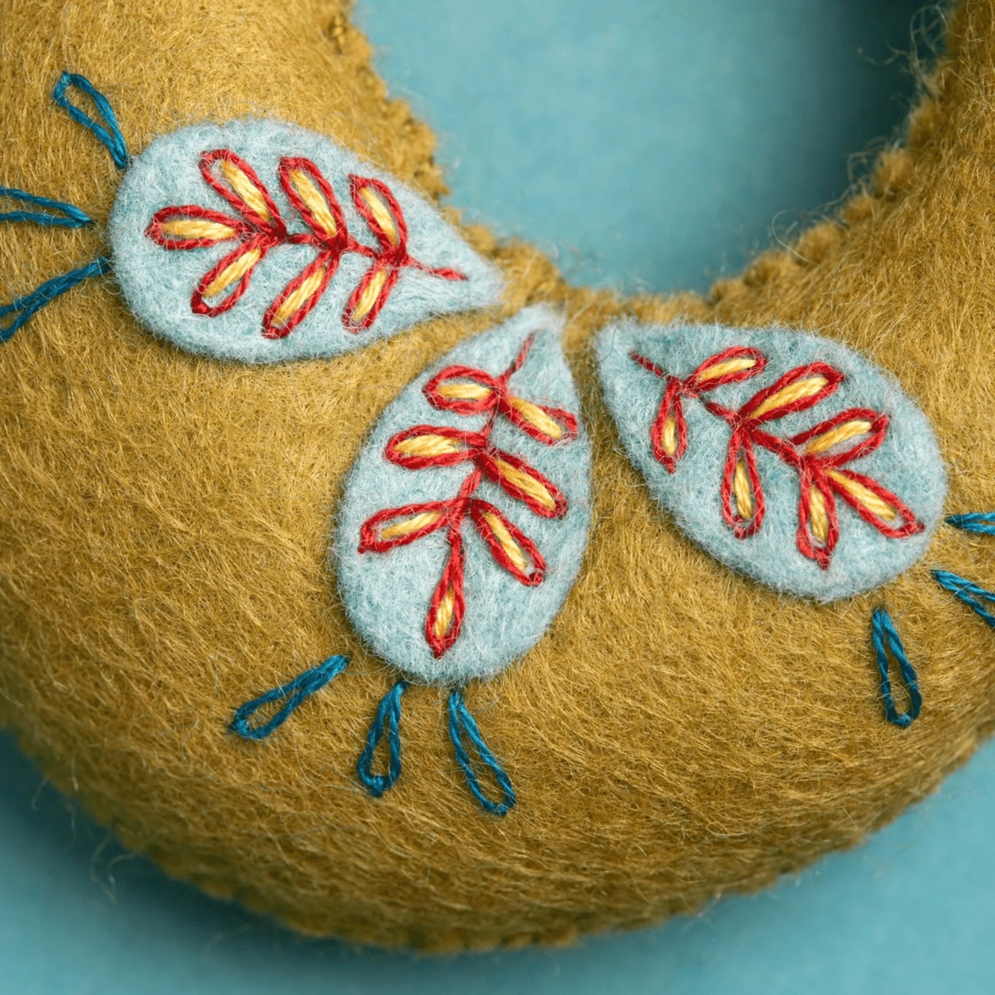 Felt Craft Kit - Folk Peacock