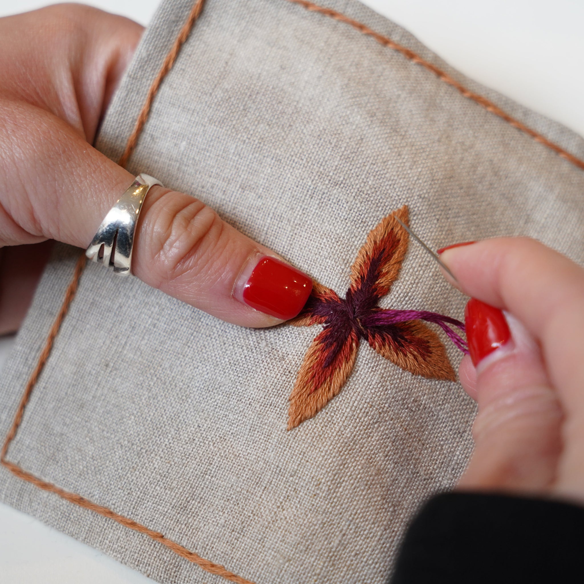 Introduction to Thread Painting Embroidery with Tamsin Lines