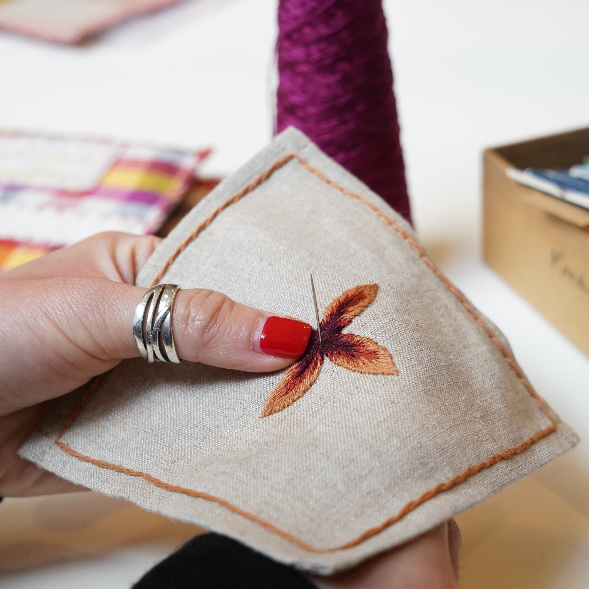 Introduction to Thread Painting Embroidery with Tamsin Lines