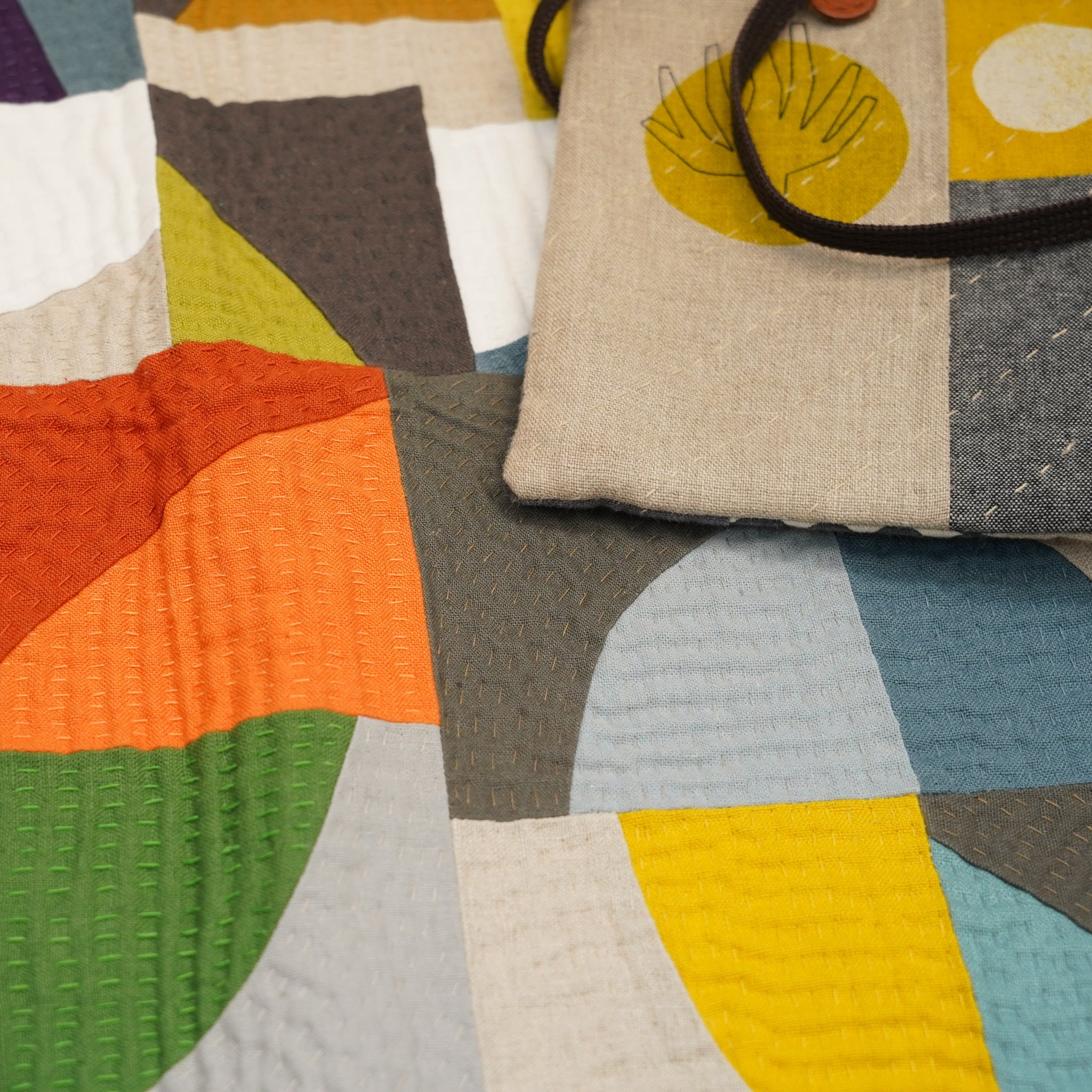 Improvisational Patchwork Workshop - Creative Quilting with Sarah Hibbert