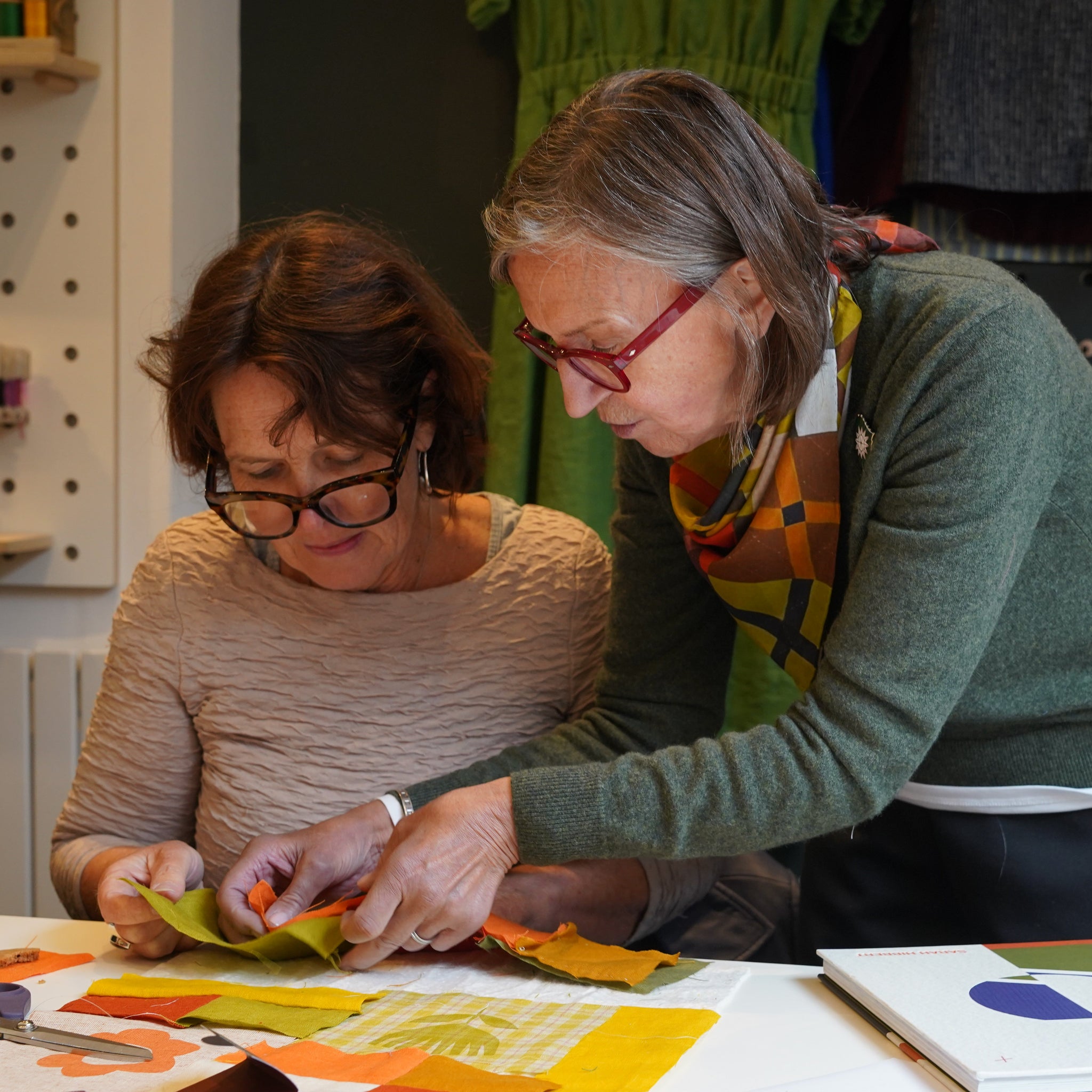 Improvisational Patchwork Workshop - Creative Quilting with Sarah Hibbert