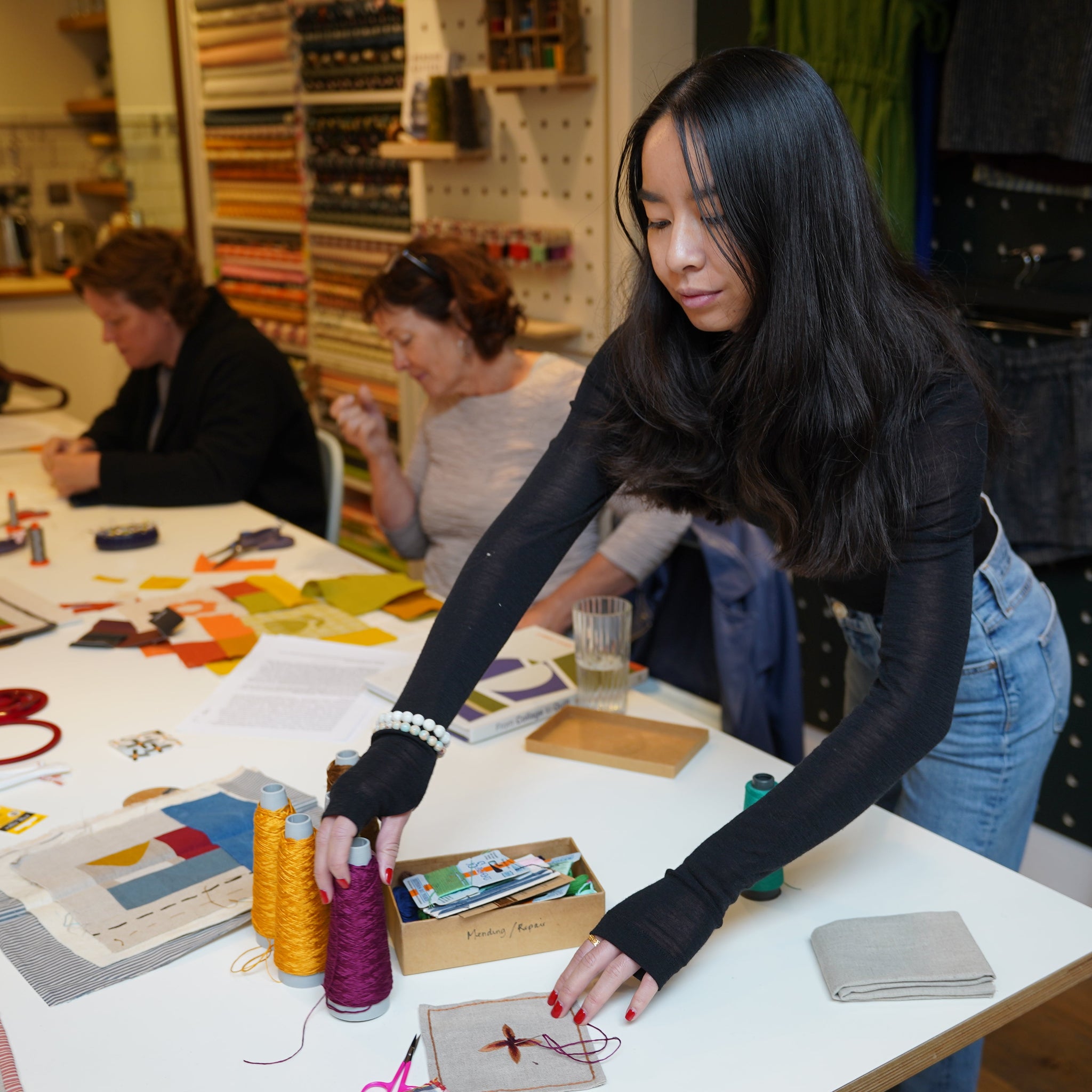 Introduction to Thread Painting Embroidery with Tamsin Lines