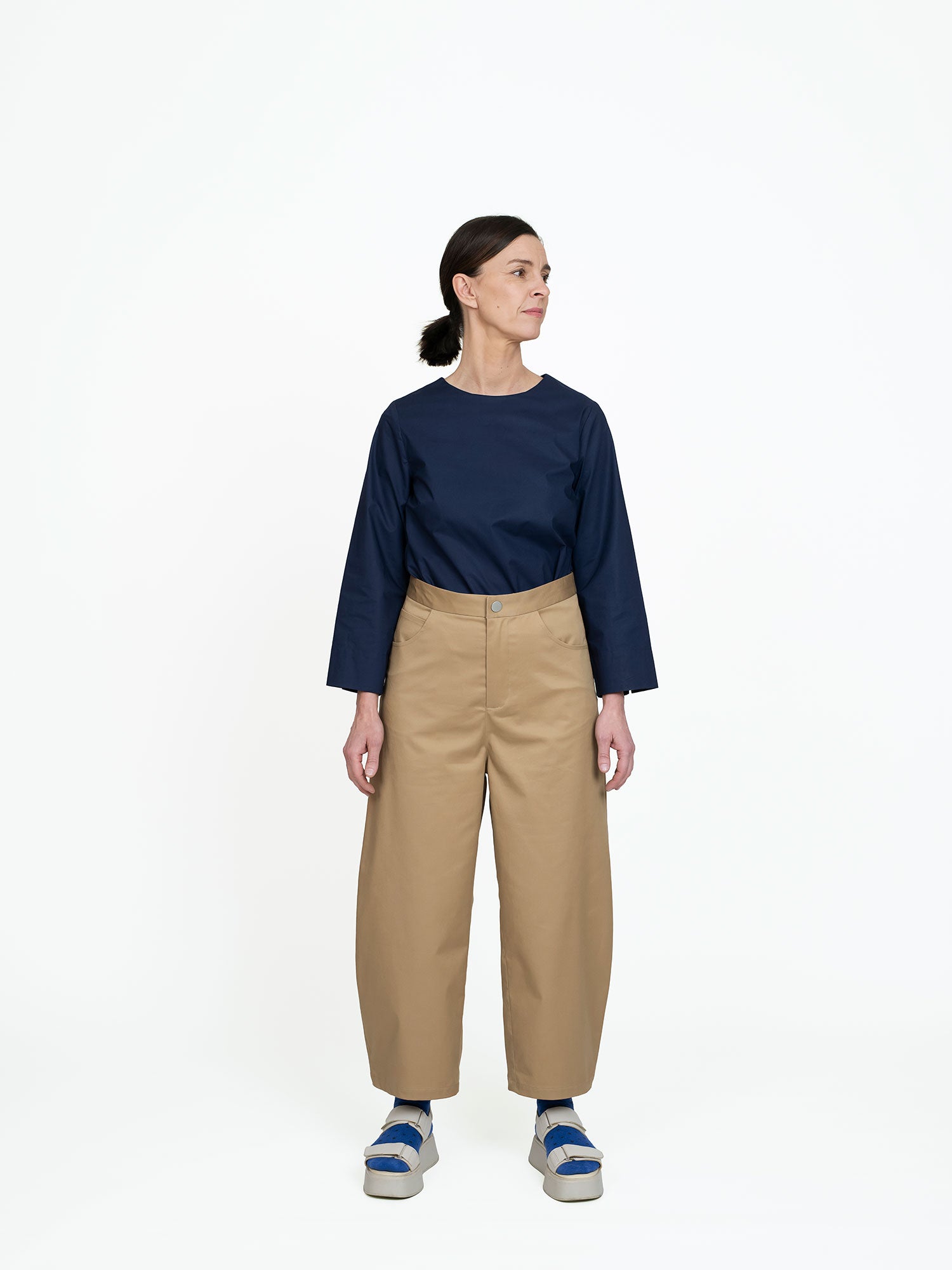 The Assembly Line - Barrel Leg Trousers