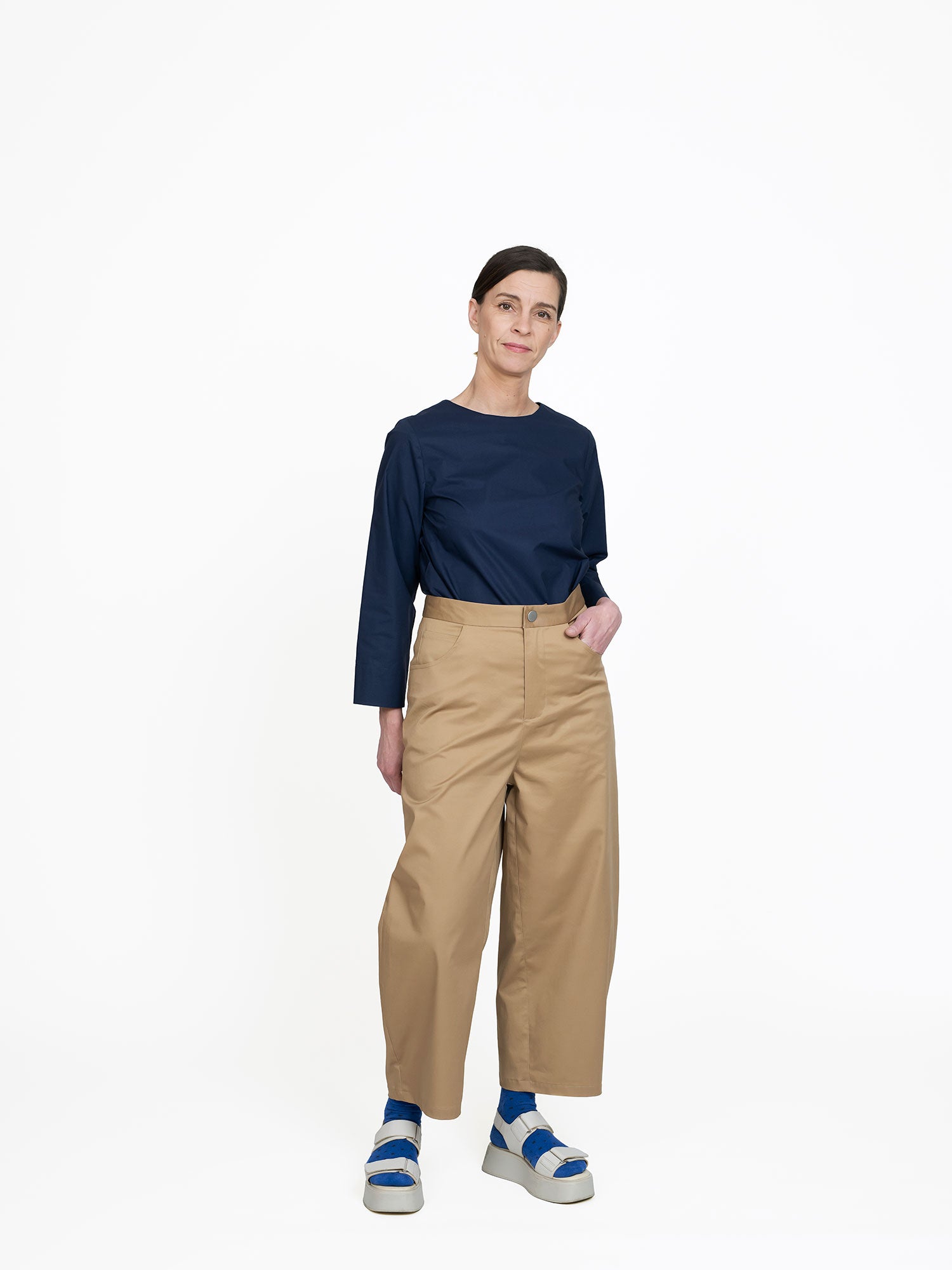 The Assembly Line - Barrel Leg Trousers
