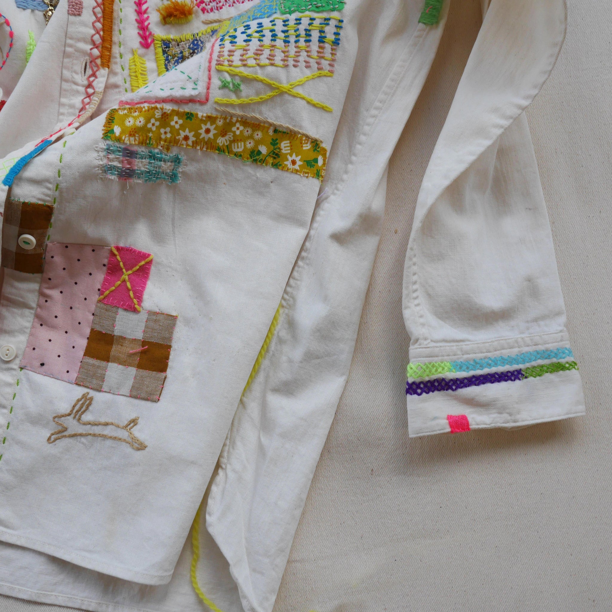 Hand Embroidery for Garment Embellishment with Stitch School