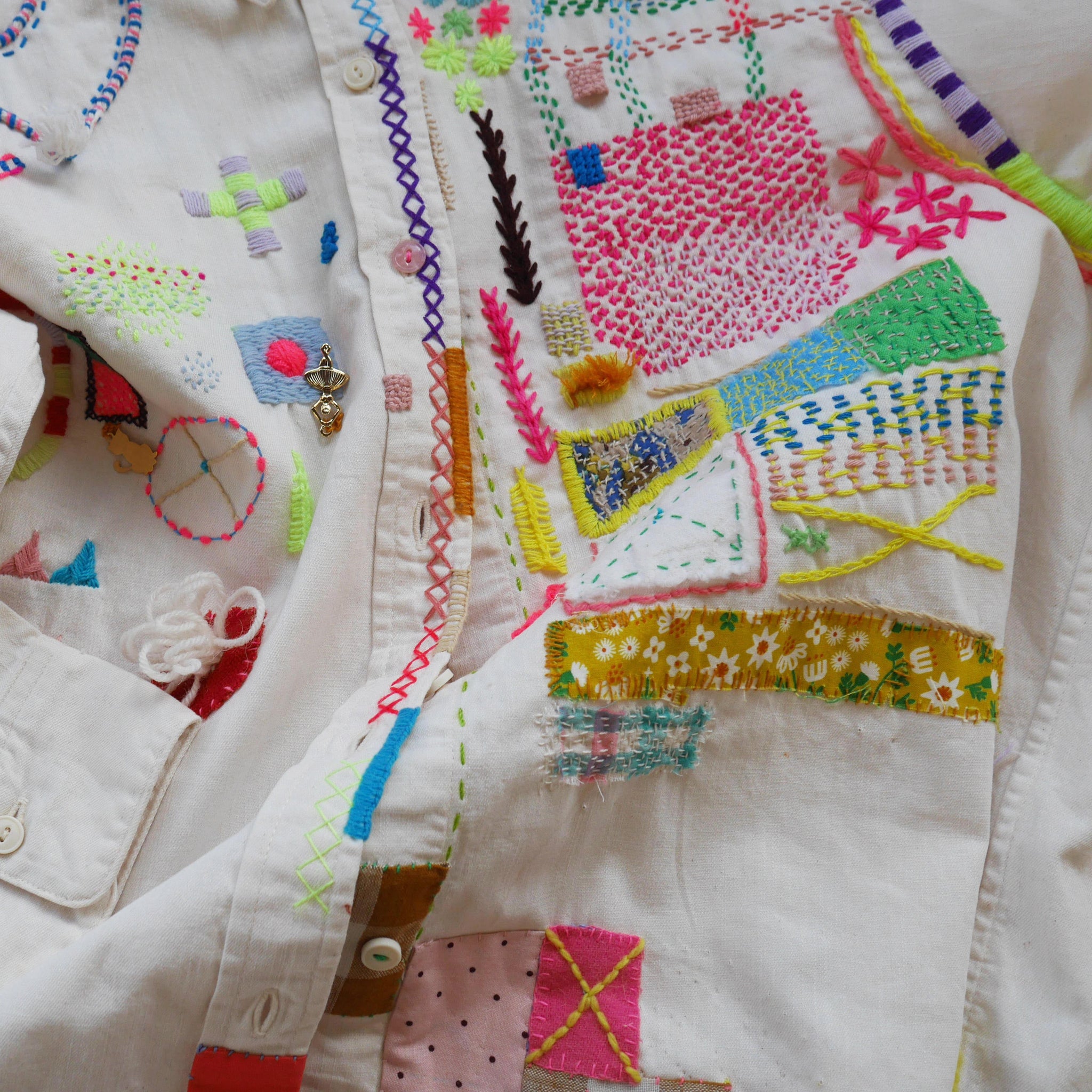 Hand Embroidery for Garment Embellishment with Stitch School