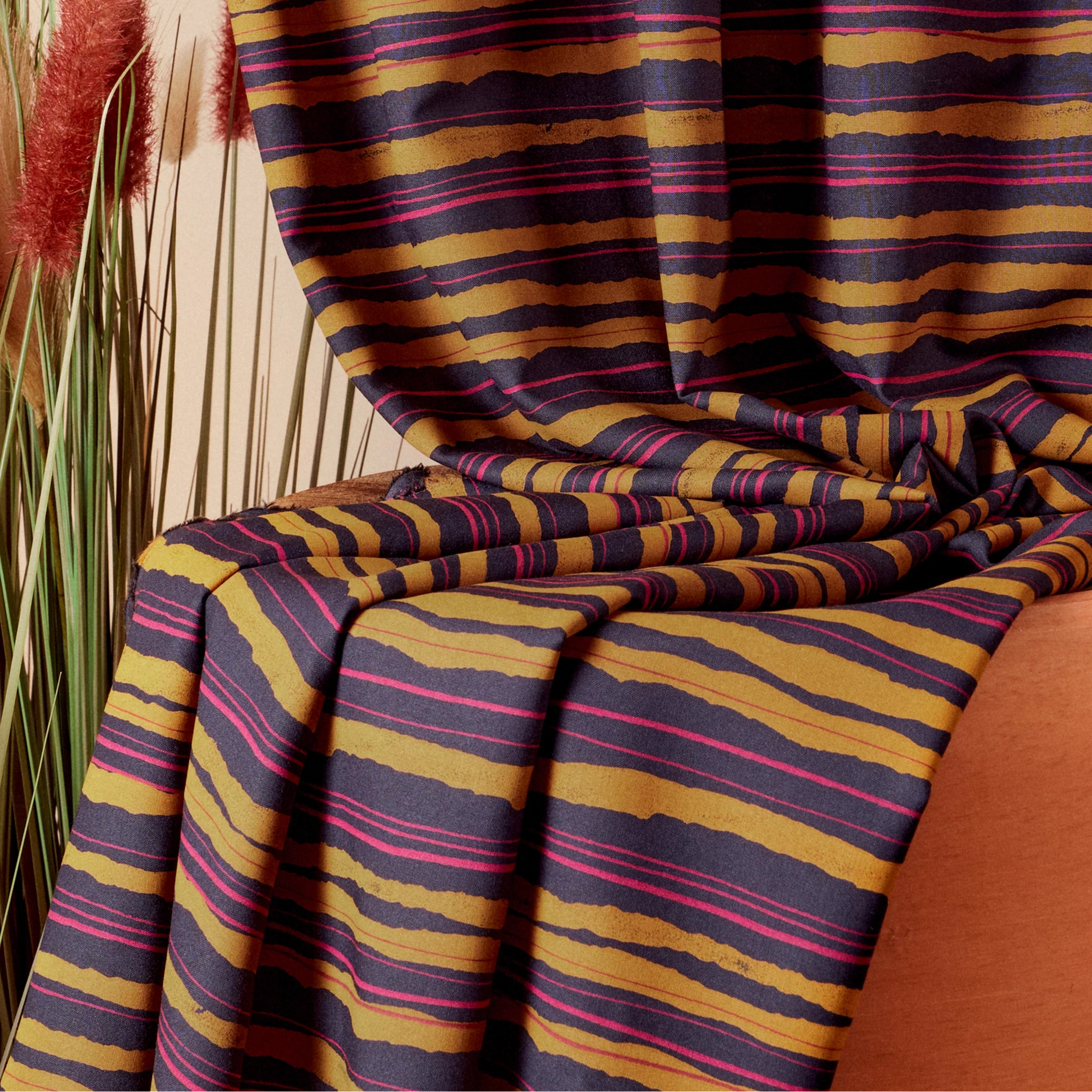 Atelier Brunette - Printed Viscose - Flow - Night