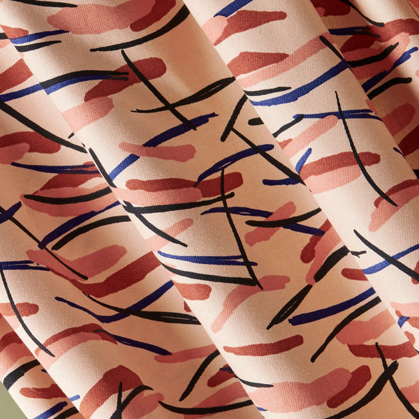 Atelier Brunette - Printed Viscose - Fuji Blush