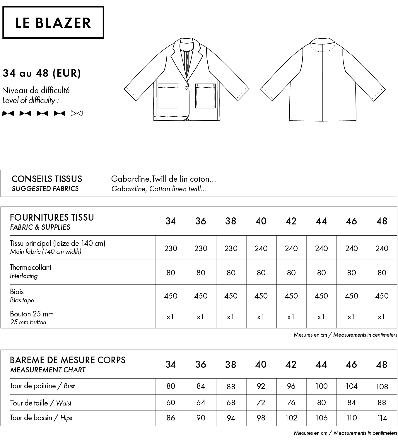 Atelier Brunette - Le Blazer