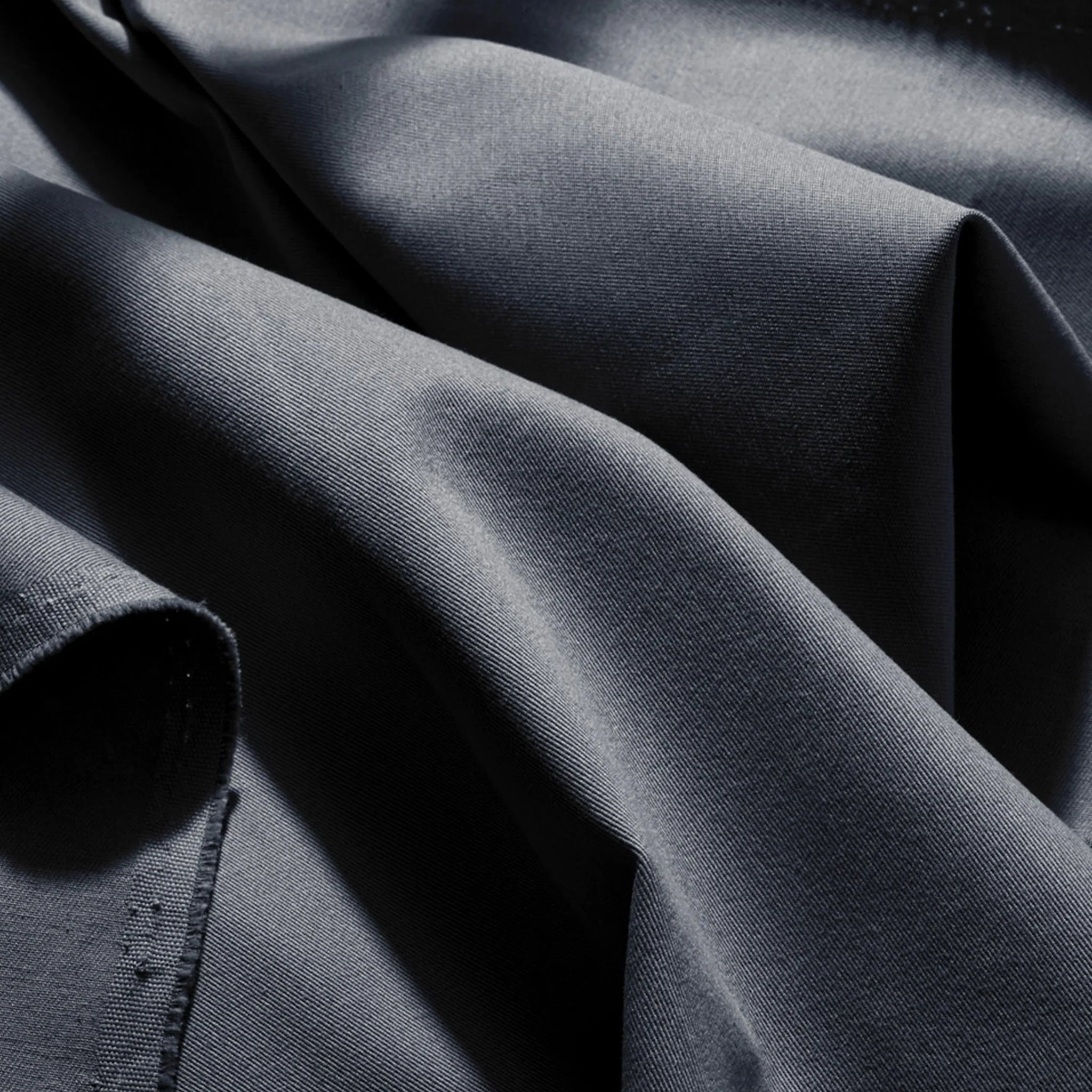 Atelier Brunette - Lightweight Cotton Gabardine - Deep Charcoal