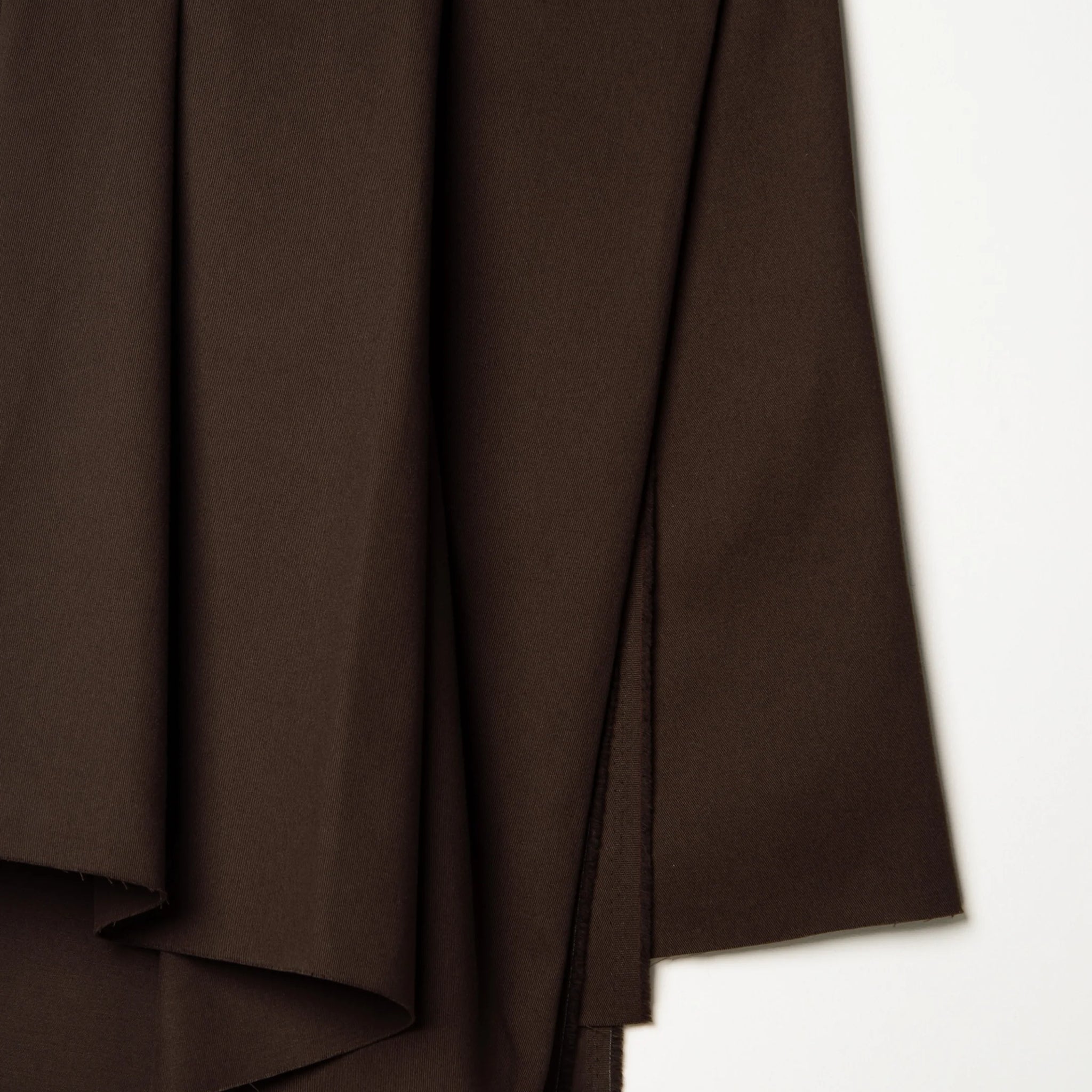 Atelier Brunette - Lightweight Cotton Gabardine - Oat Chocolate