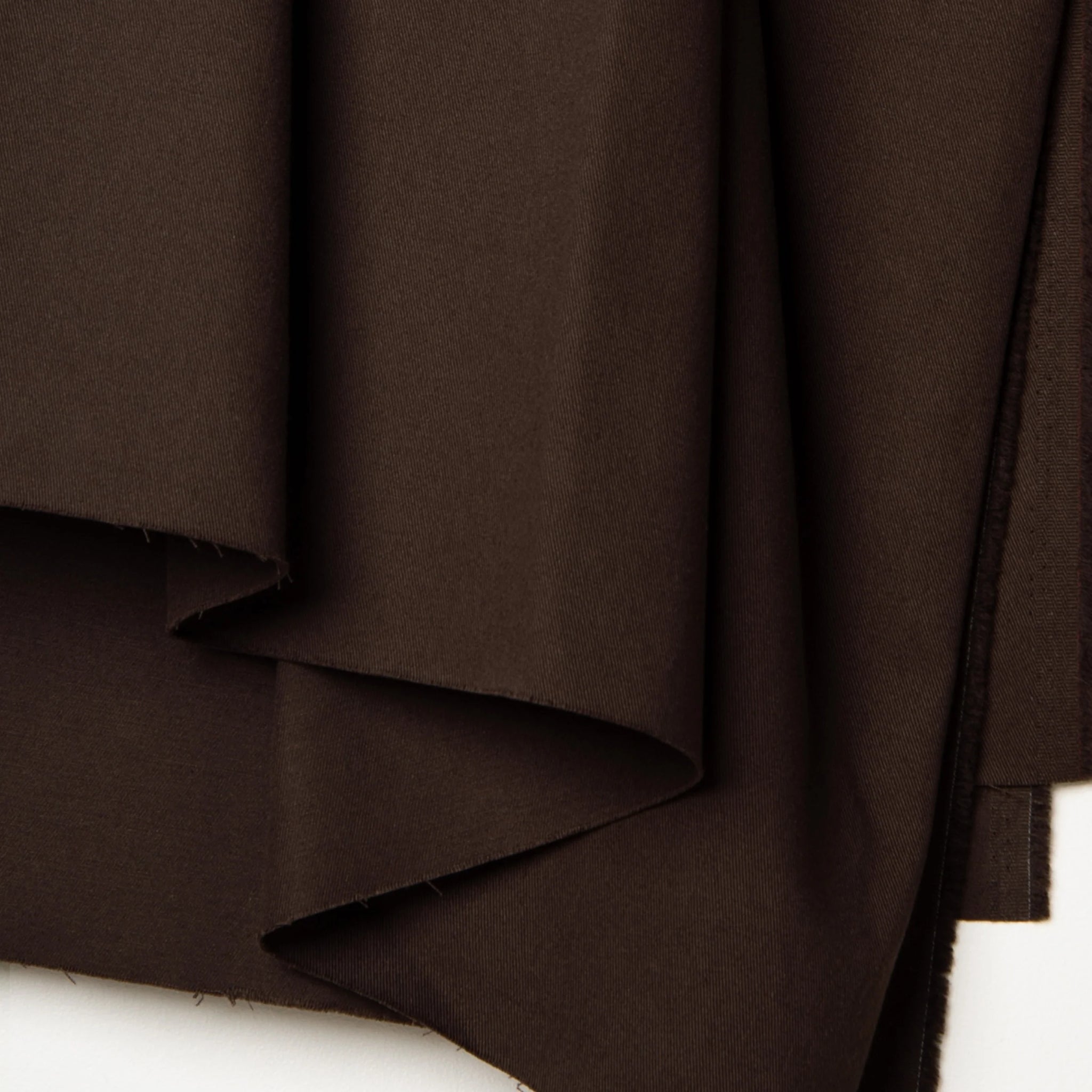Atelier Brunette - Lightweight Cotton Gabardine - Oat Chocolate