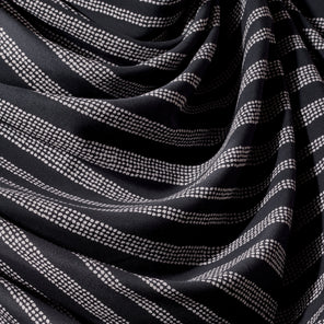 Atelier Brunette - Printed Viscose - Gaïa - Deep Charcoal