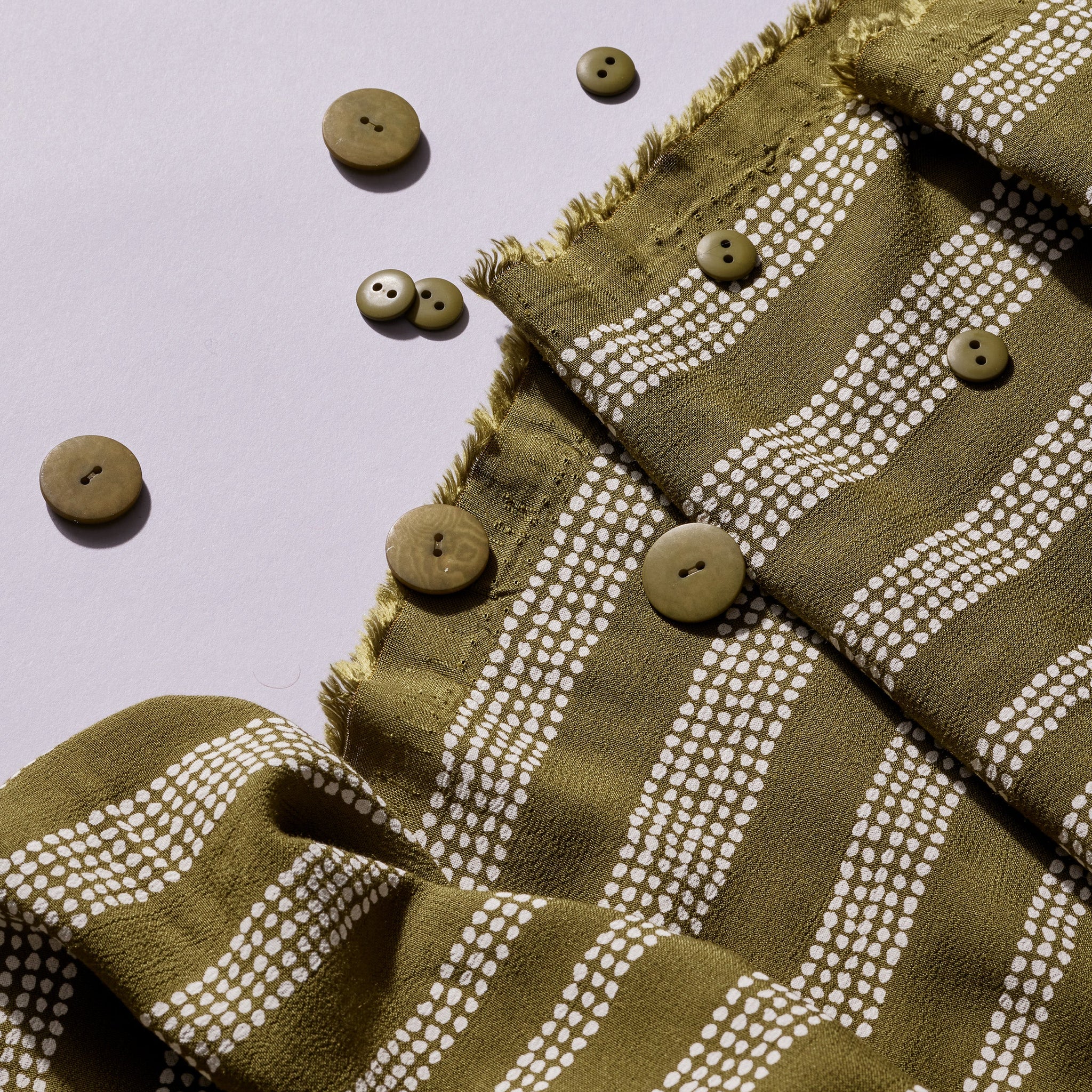 Atelier Brunette - Printed Viscose - GaÏa - Ivy Green