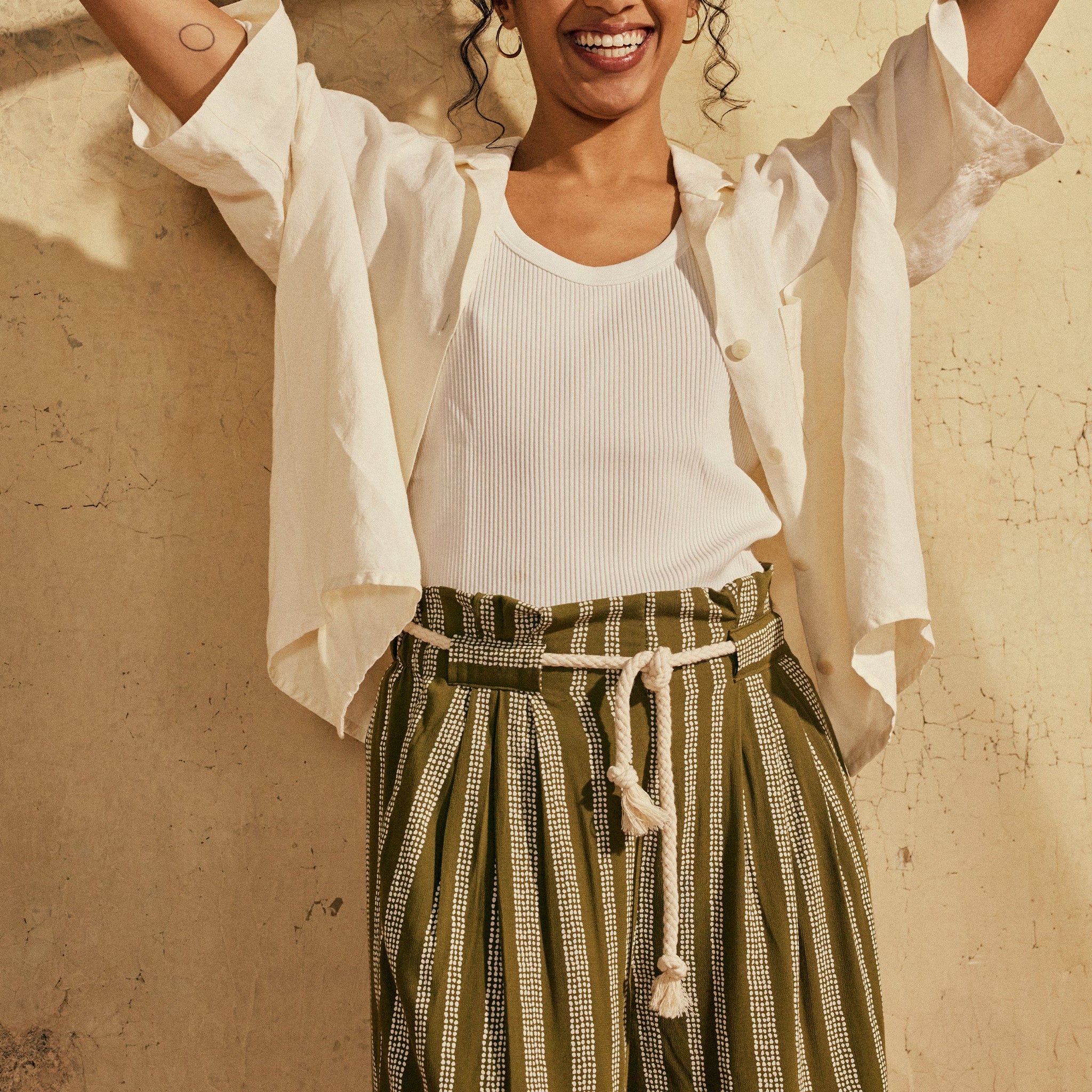 Atelier Brunette - Printed Viscose - GaÏa - Ivy Green