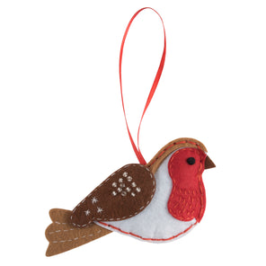 Felt Decoration Kit - Robin