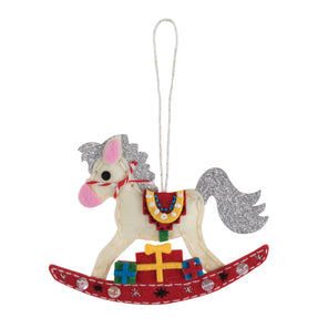 Felt Decoration Kit - Rocking Horse