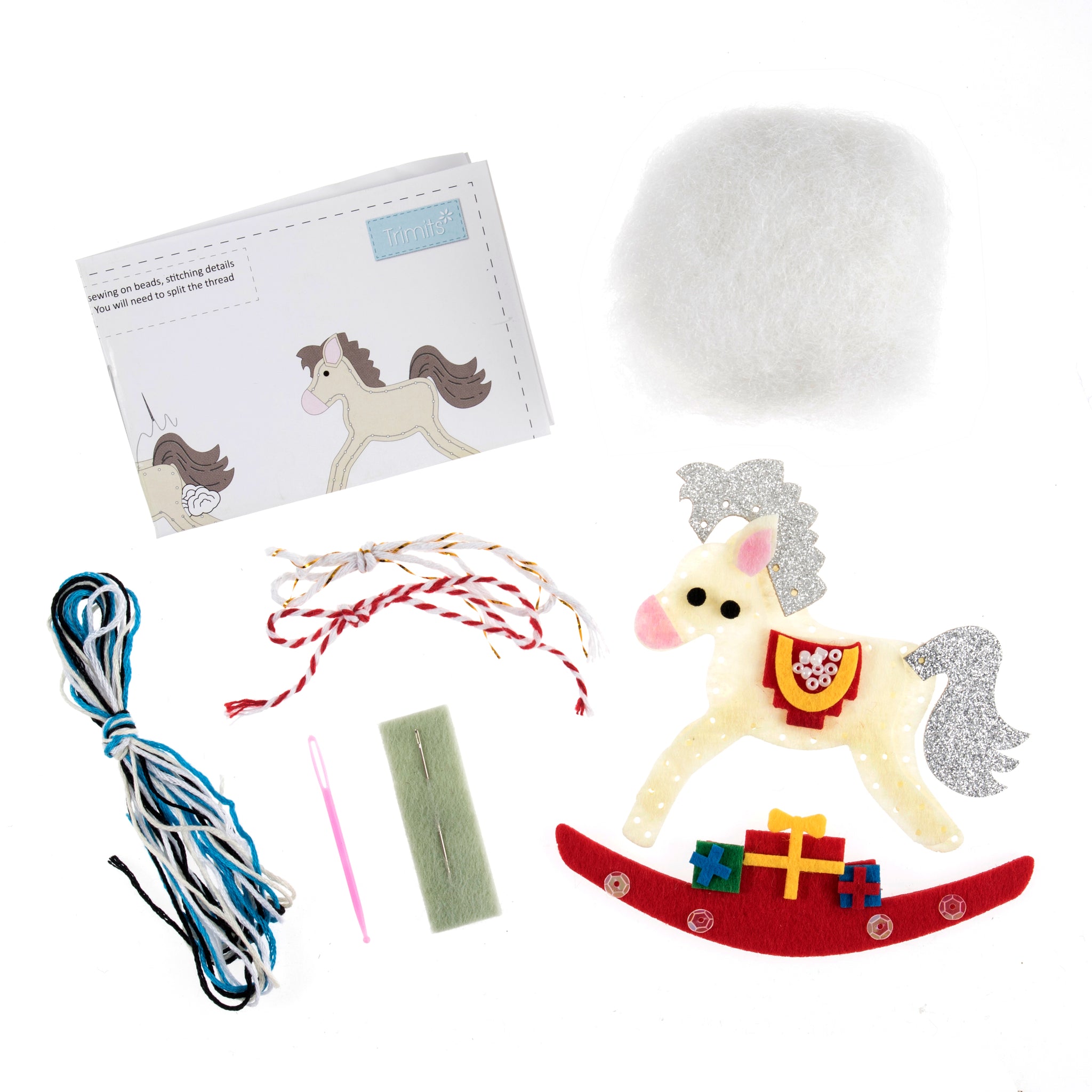 Felt Decoration Kit - Rocking Horse
