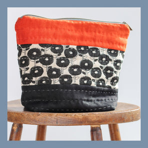 Hand Quilted Zip Top Pouch Workshop with Sarah Hibbert