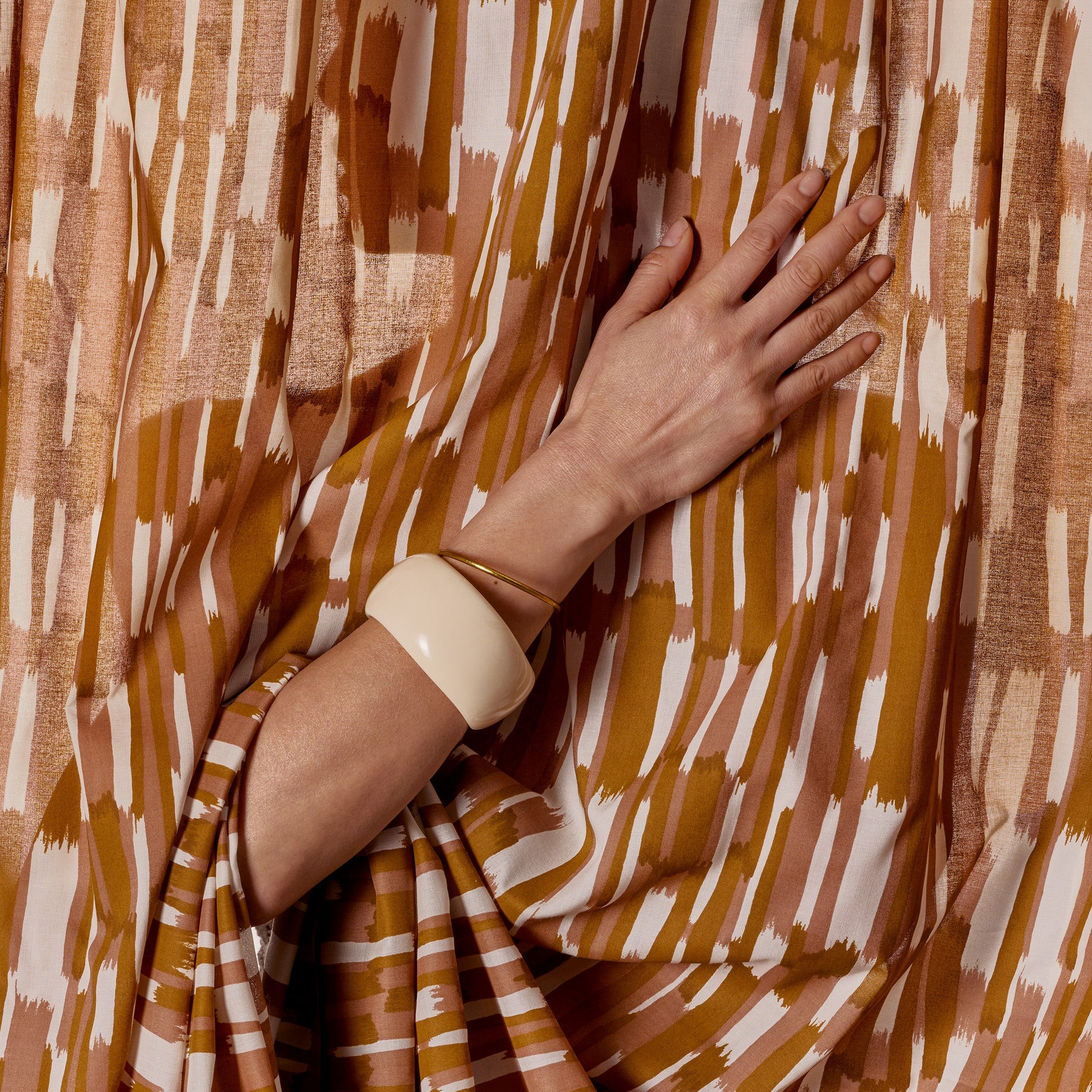 Atelier Brunette - Printed Viscose - Imany - Pecan Pie