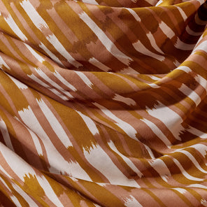 Atelier Brunette - Printed Viscose - Imany - Pecan Pie