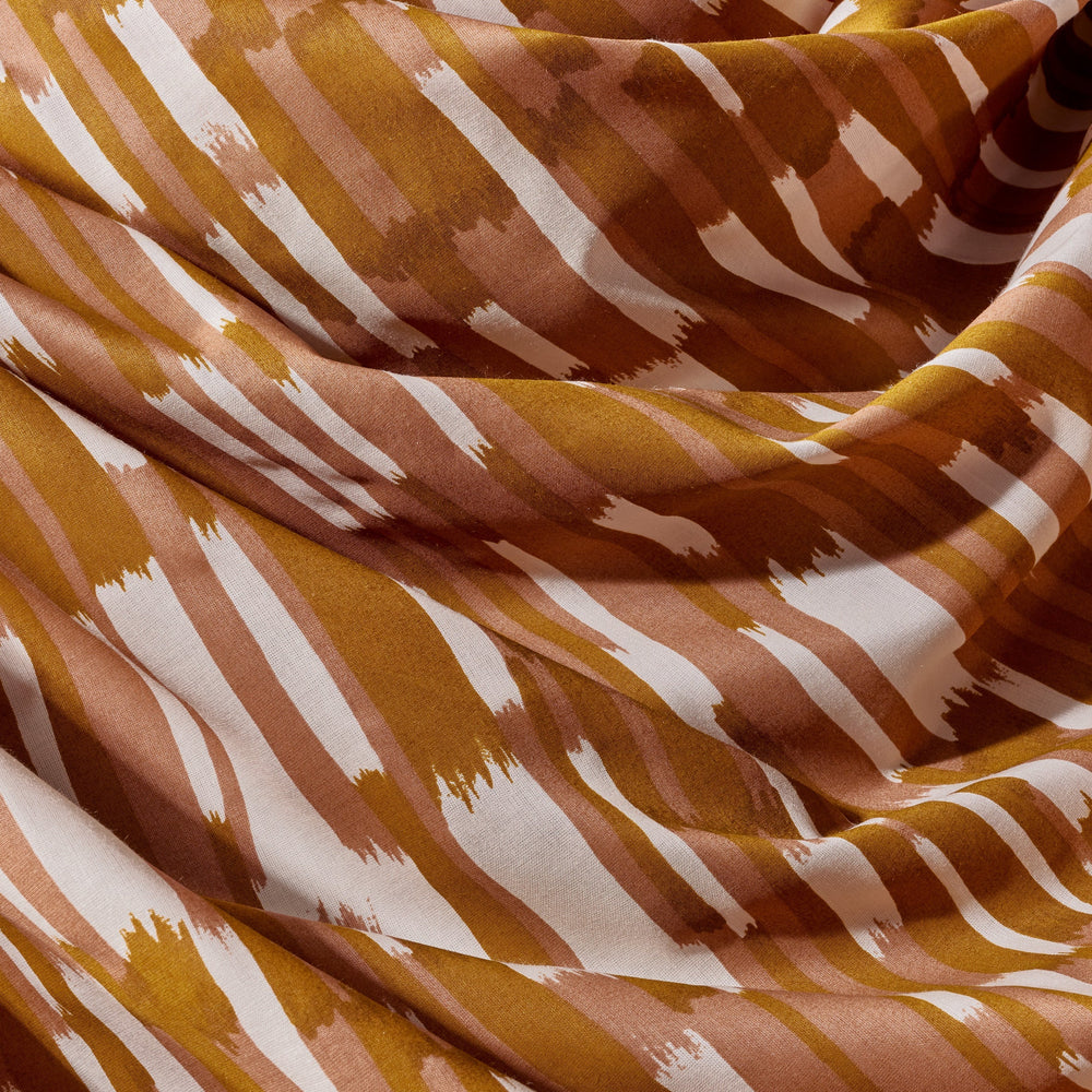 Atelier Brunette - Printed Viscose - Imany - Pecan Pie