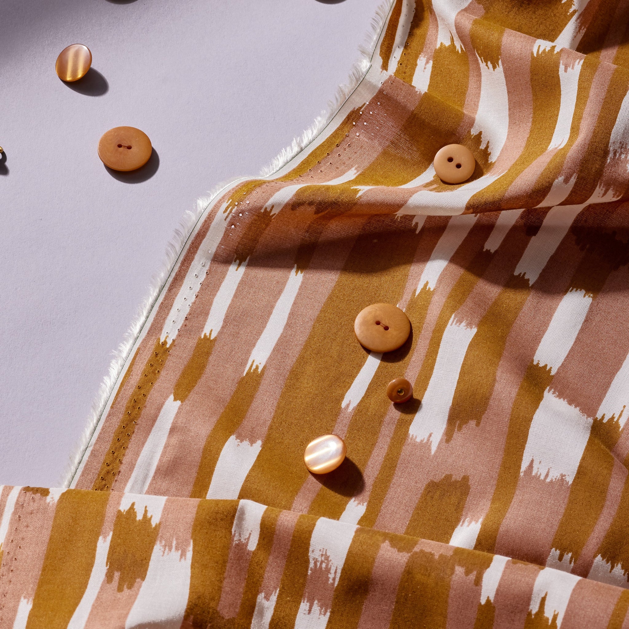 Atelier Brunette - Printed Viscose - Imany - Pecan Pie