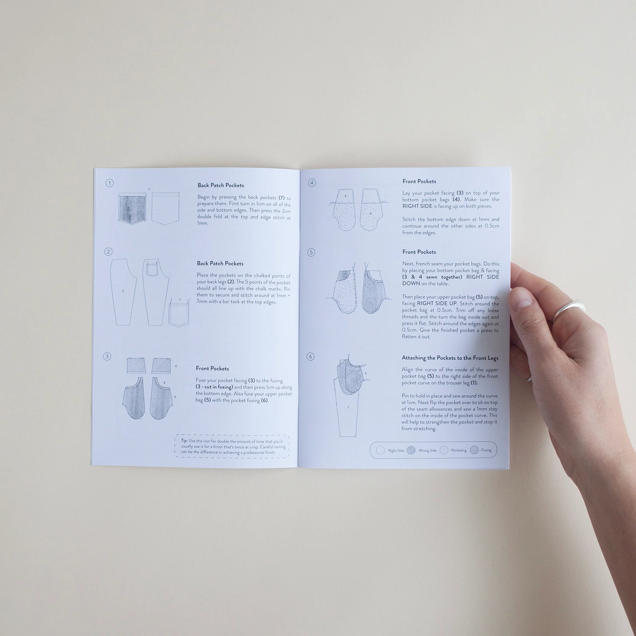 Modern Sewing Company - Worker Trousers Womens - Paper Pattern