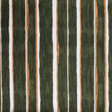 Japanese Stripe - Green/White by Kokka