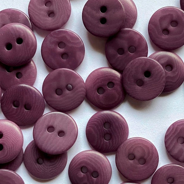 Corozo Button - Amethyst