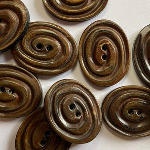 Swirl Horn Buttons