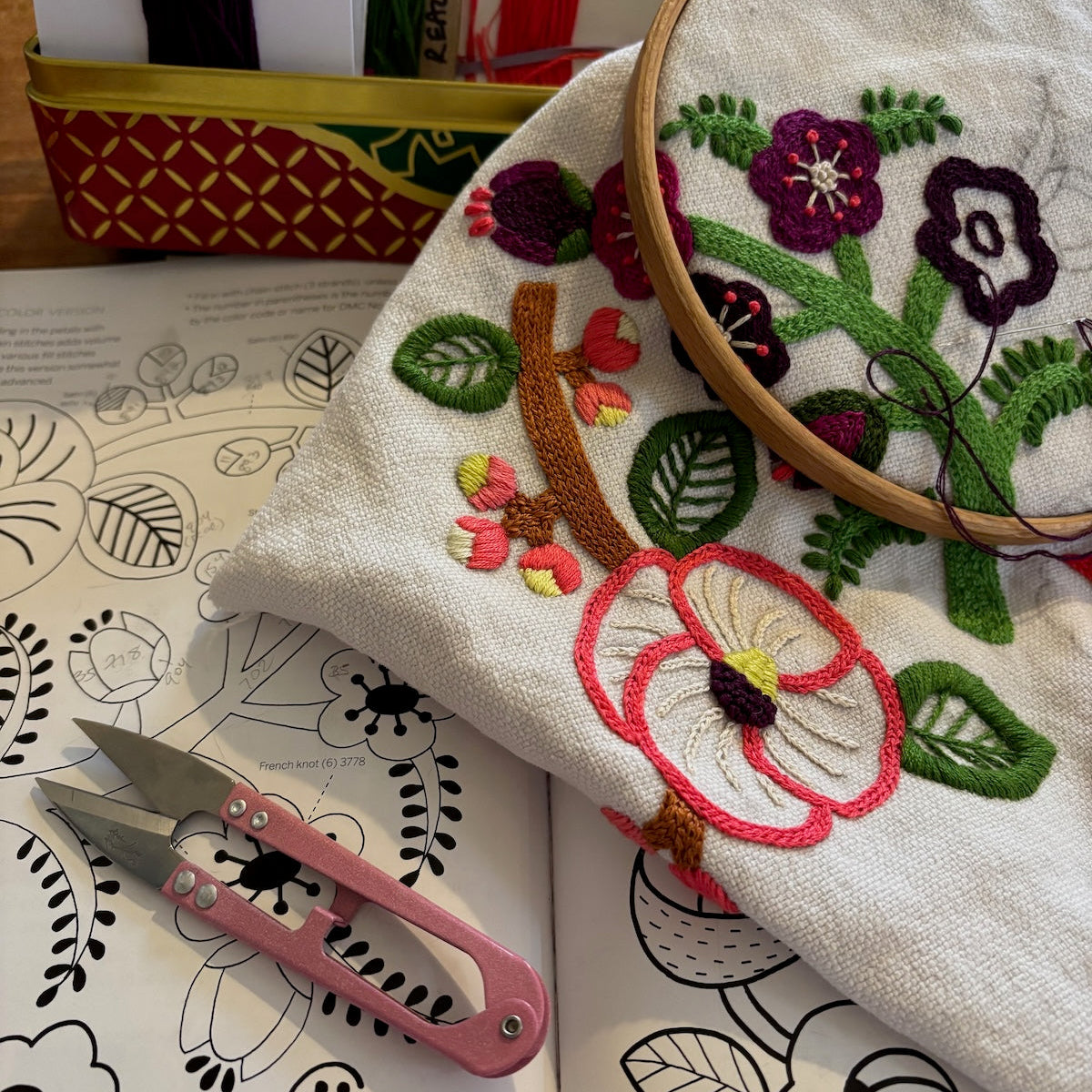 Introduction to Embroidery with Paloma Stitch