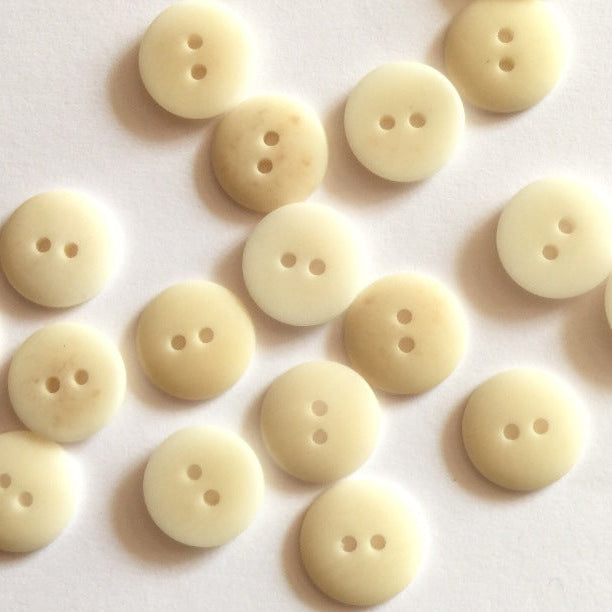 Corozo Button - Natural Undyed